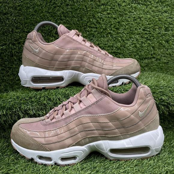 Shoes - Nike Air Max 95 Particle Pink Trainers Size UK 7 307960-601